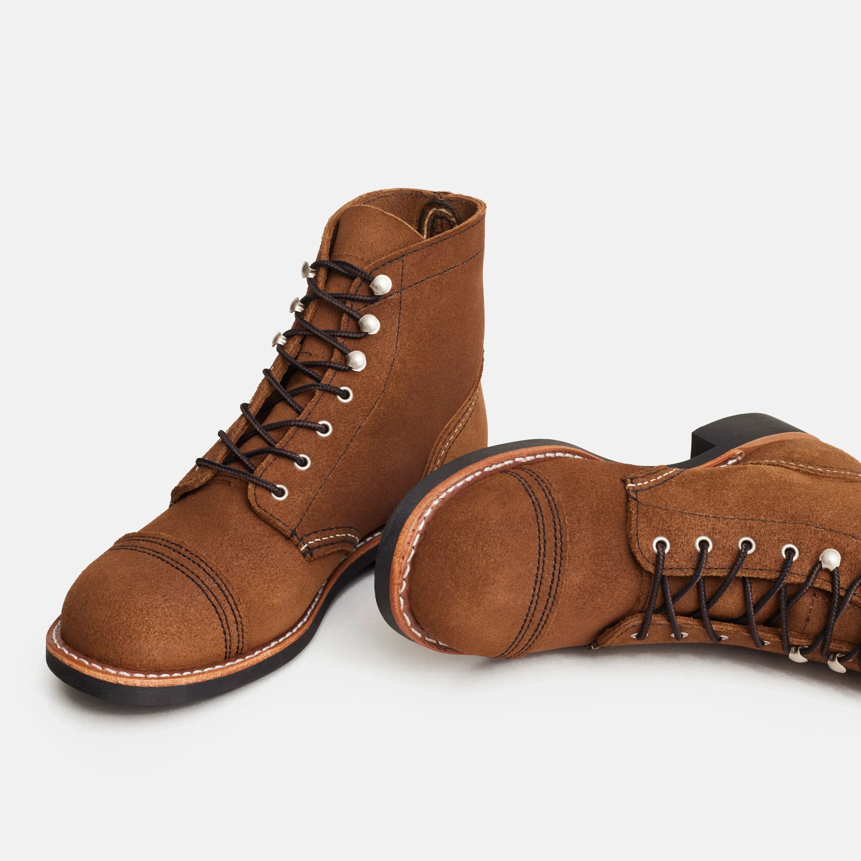 Red Wing Shoes Women / Iron Ranger Short Boot in Clove Acampo Leather 3364 | Red Wing Heritage