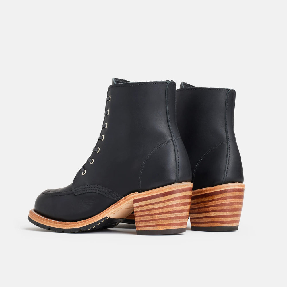 Red Wing Shoes Women|Apparel / Clara Heeled Boot in Black Leather 3405 | Red Wing Heritage