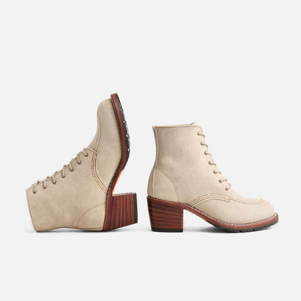 Red Wing Shoes Women / Clara Heeled Boot in White Leather 3409 | Red Wing Heritage