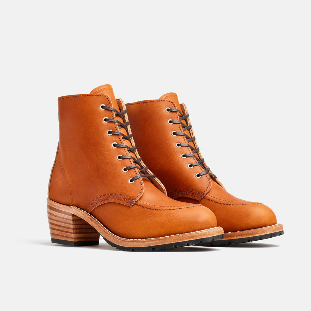 Red Wing Shoes Women|Apparel / Clara Heeled Boot in Brown Leather 3404 | Red Wing Heritage