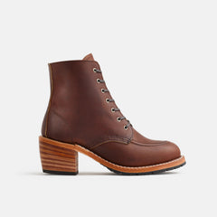 Red Wing Shoes Women / Clara Heeled Boot in Dark Brown Leather 3406