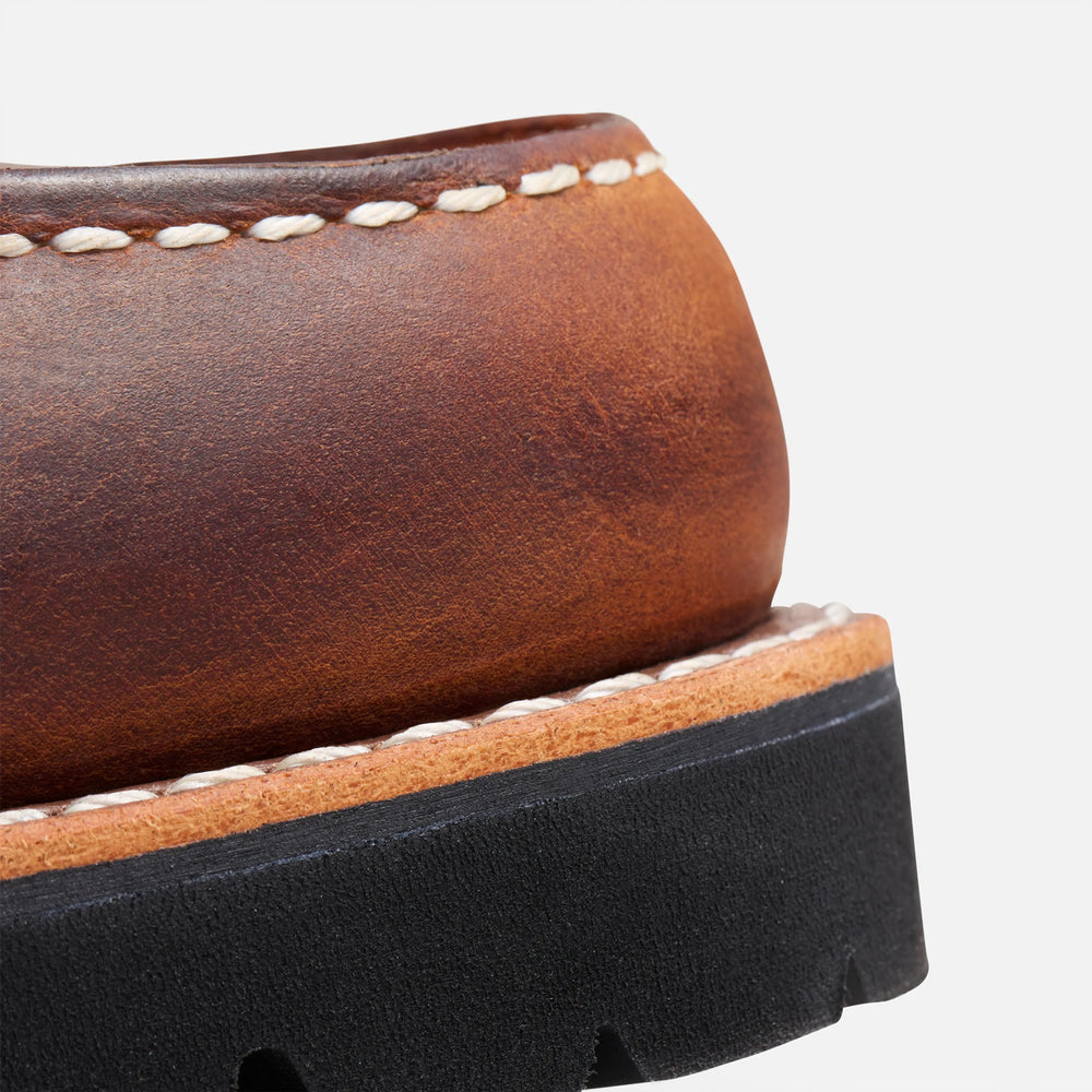 Red Wing Shoes Women|Apparel / Porter Moc in Copper Rough & Tough 3498 | Red Wing Heritage