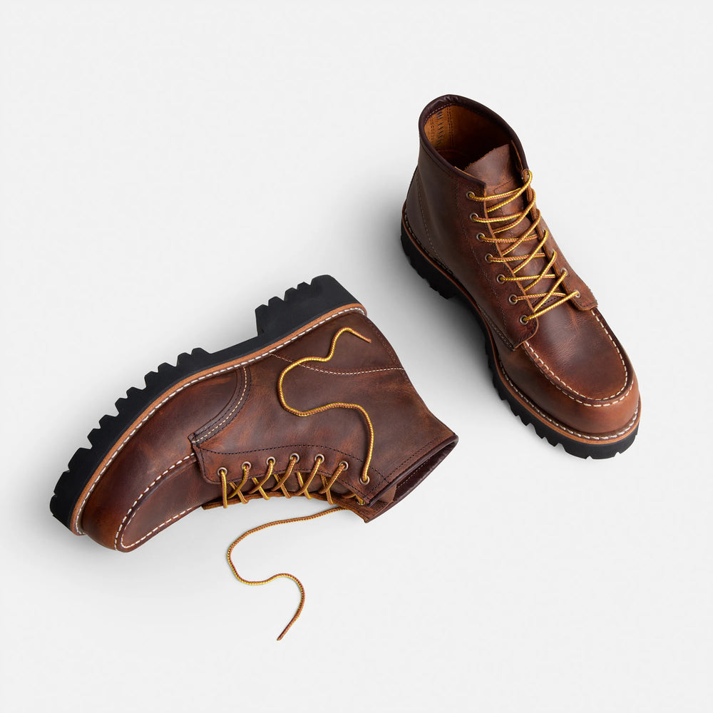 Red Wing Shoes Women|Apparel / Porter Moc in Copper Rough & Tough 3498 | Red Wing Heritage