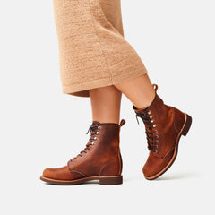 Red Wing Shoes Women|Apparel / Silversmith Short Boot in Brown Leather 3362