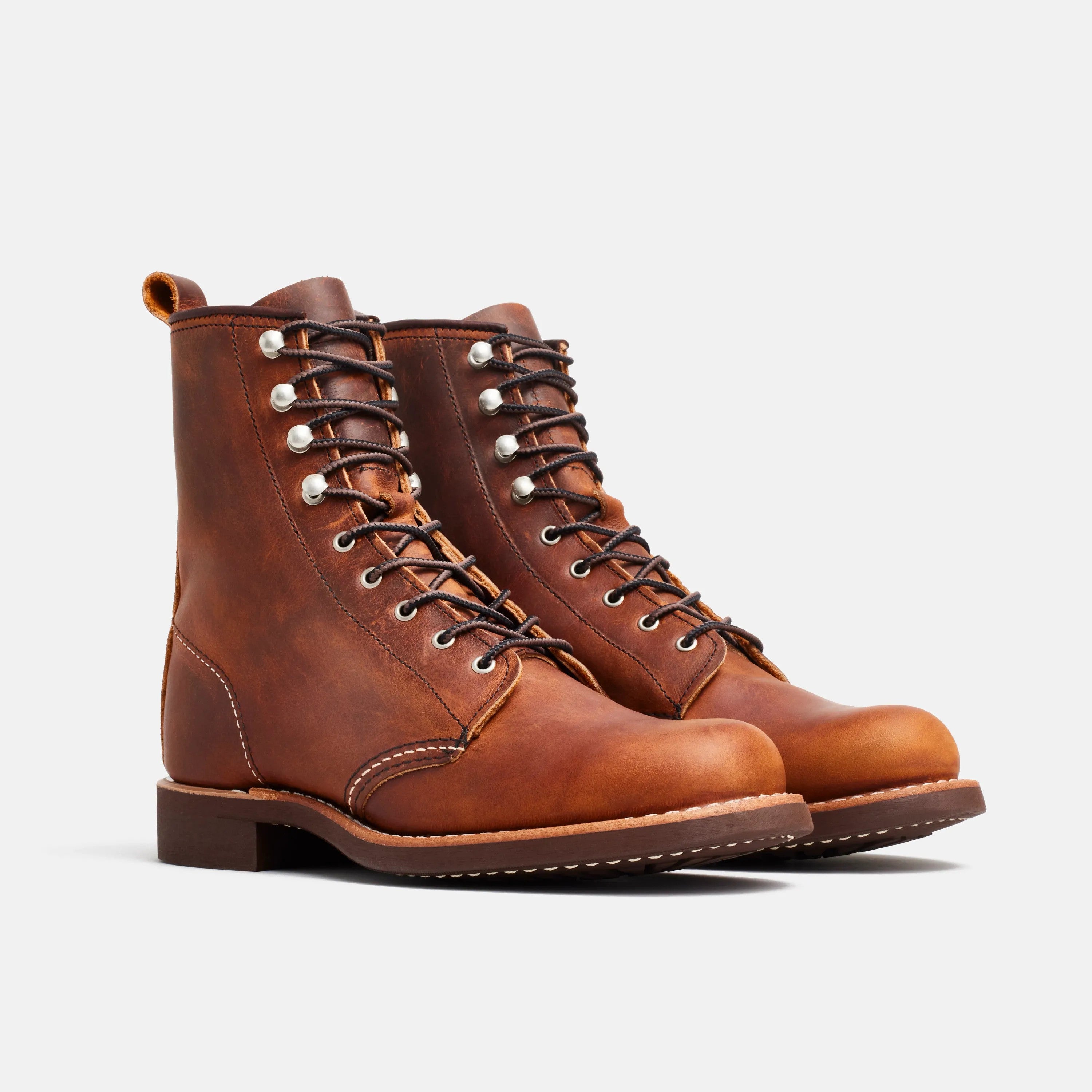 Red Wing Shoes Women|Apparel / Silversmith Short Boot in Brown Leather 3362