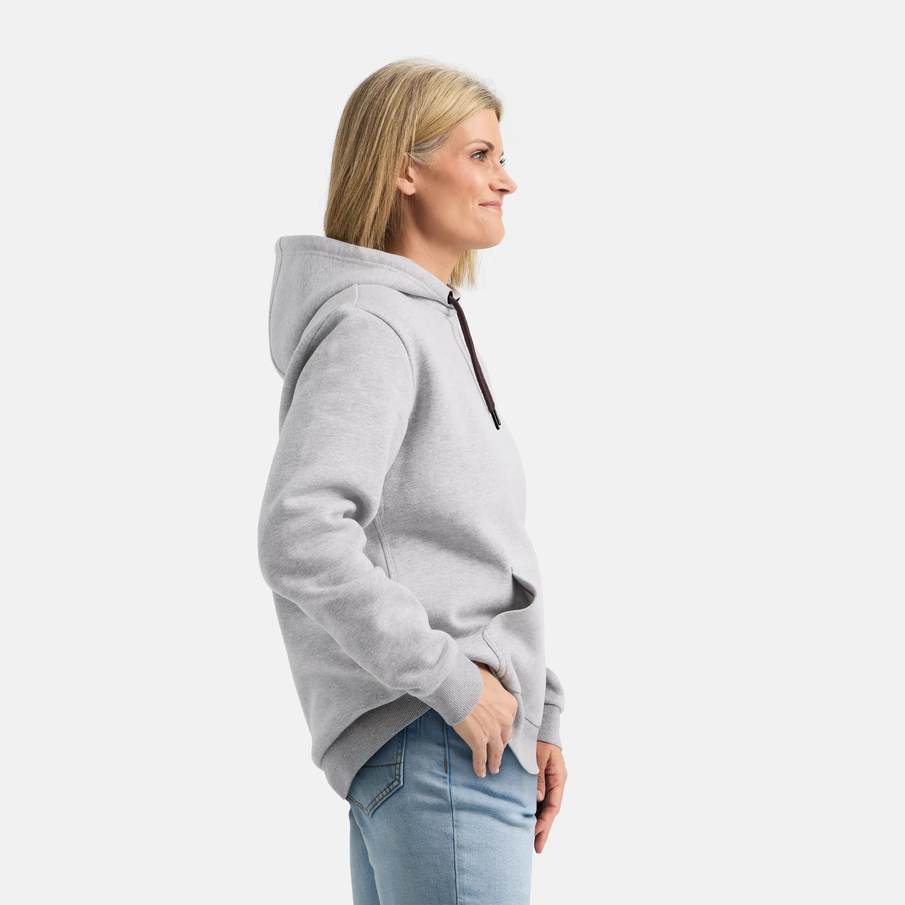 Red Wing Shoes Women|Apparel / Classic Hoodie in Heather Gray 98485