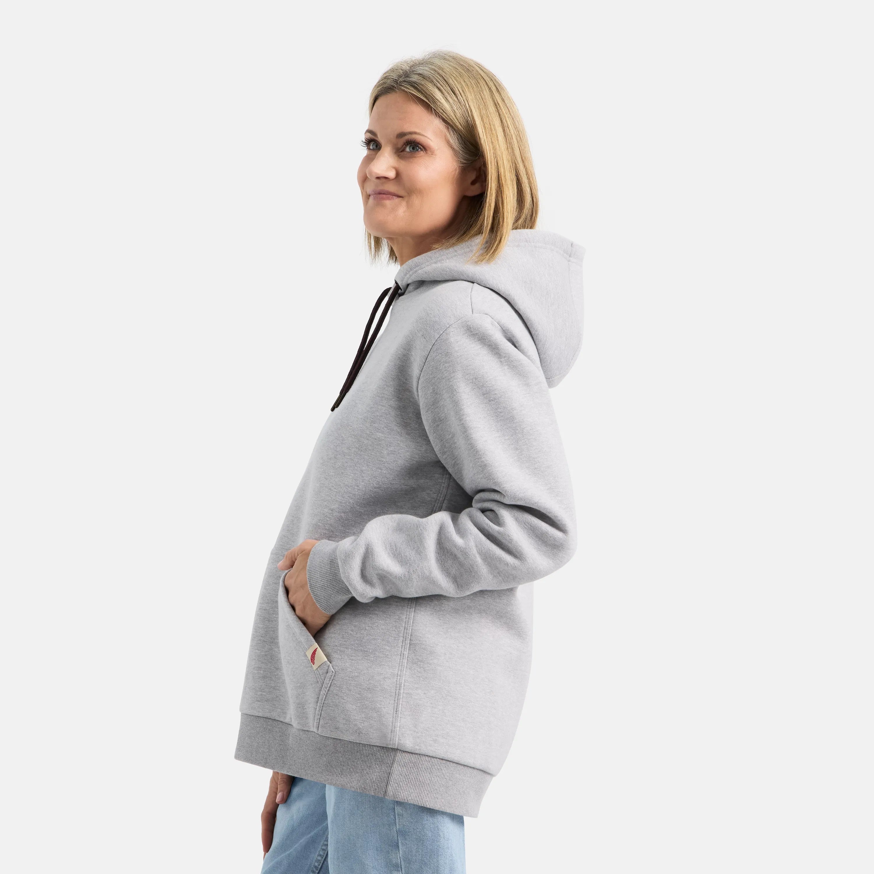 Red Wing Shoes Women|Apparel / Classic Hoodie in Heather Gray 98485