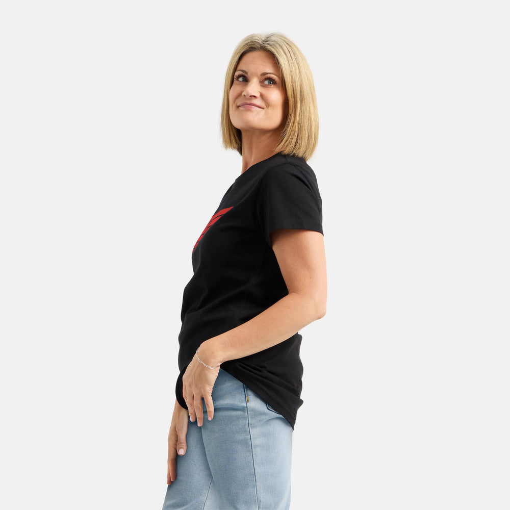 Red Wing Shoes Women|Apparel / Short Sleeve Classic Wing Tee in Black 98484