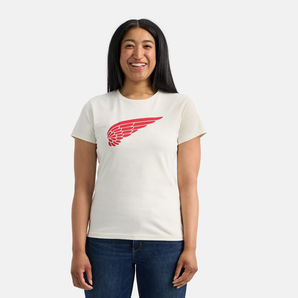 Red Wing Shoes Women|Apparel / Short Sleeve Classic Wing Tee in White 98483