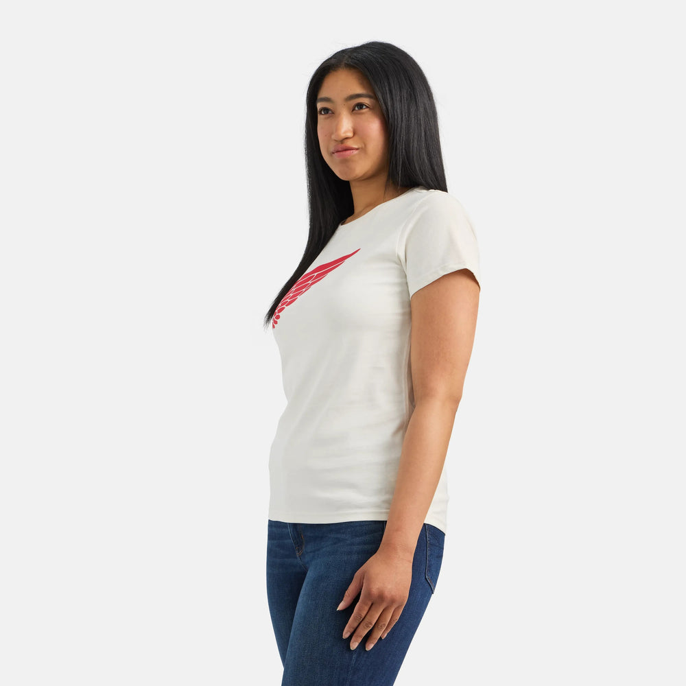 Red Wing Shoes Women|Apparel / Short Sleeve Classic Wing Tee in White 98483