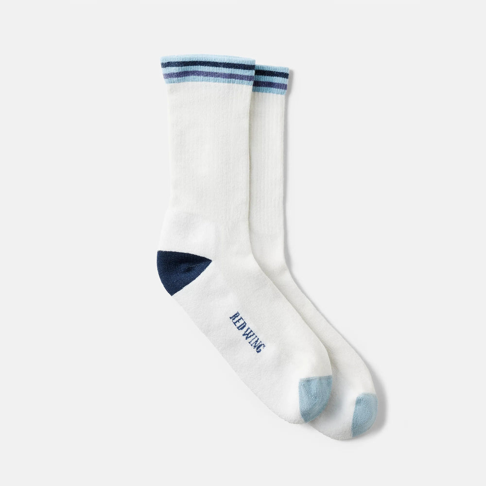 Red Wing Shoes Apparel / Unisex Vintage Stripe Crew Socks | Red Wing Heritage 97667