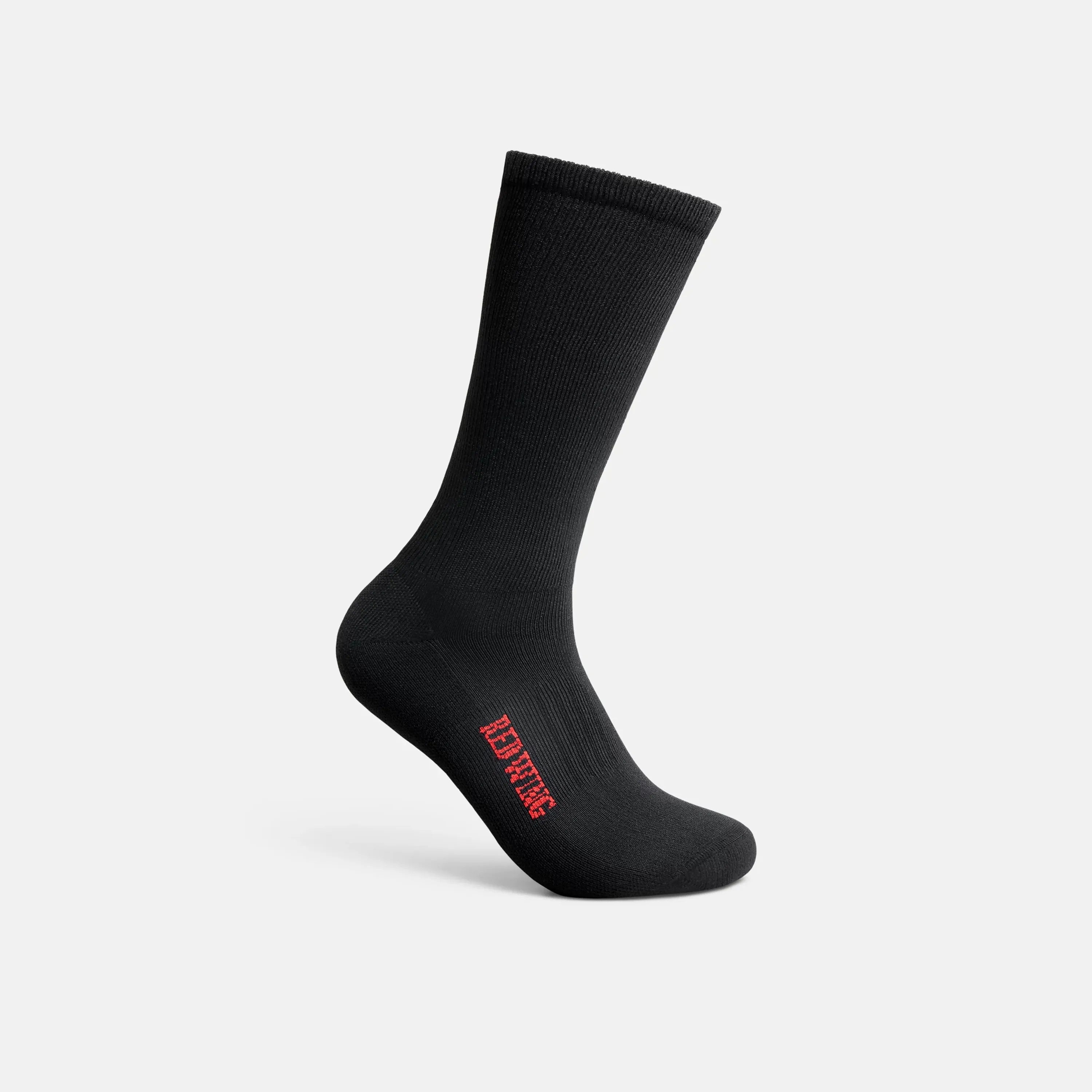Red Wing Shoes Apparel / Unisex Breeze Nylon Crew Sock in Black 97305