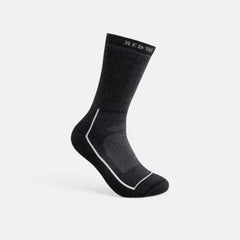 Red Wing Shoes Apparel / Unisex Steel-Toe Merino Wool Blend Crew Sock in Black 97394