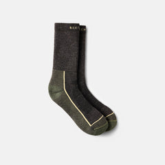 Red Wing Shoes Apparel / Unisex Steel-Toe Merino Wool Blend Crew Sock in Charcoal 97396