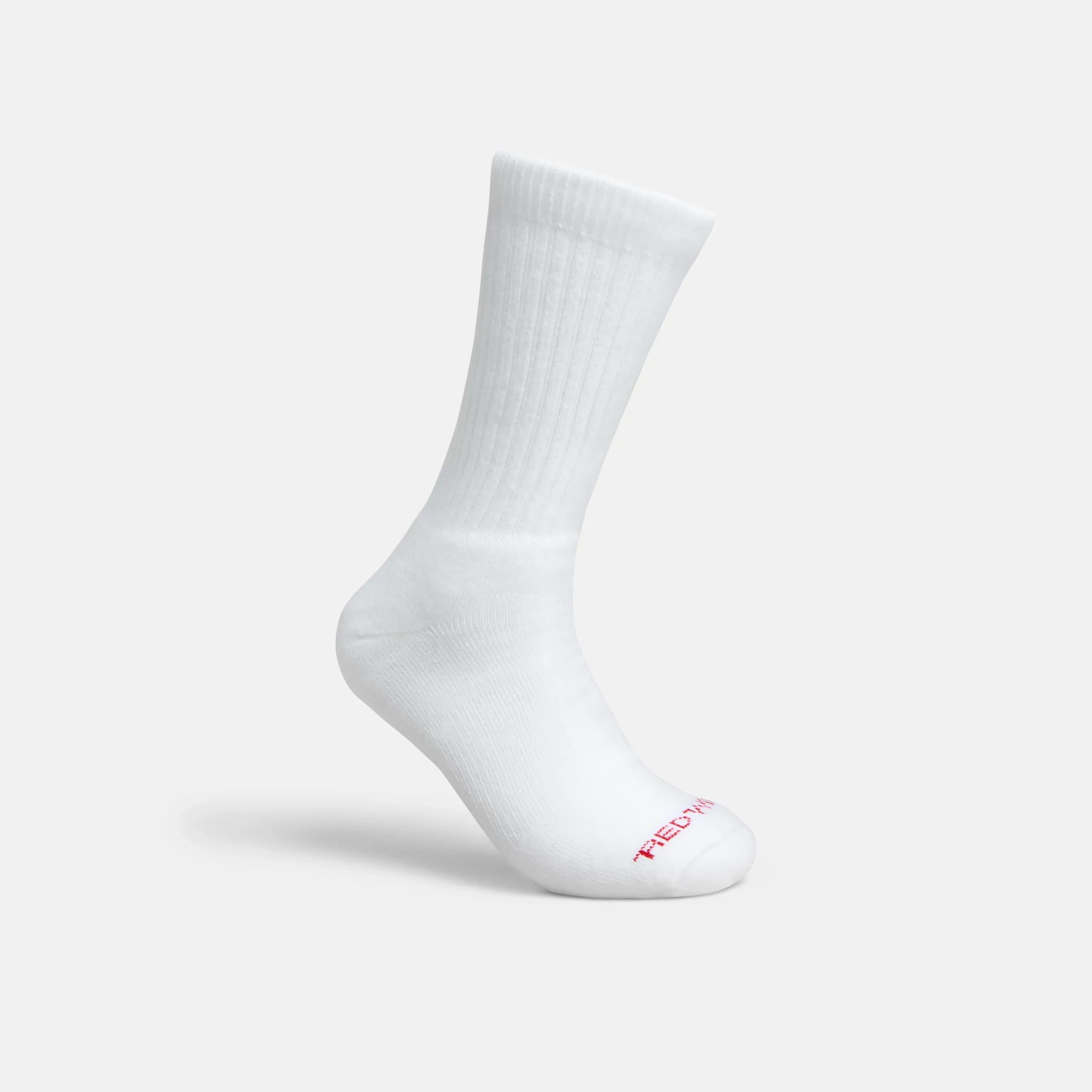Red Wing Shoes Apparel / Unisex Acrylic Blend Crew Sock in White 97315