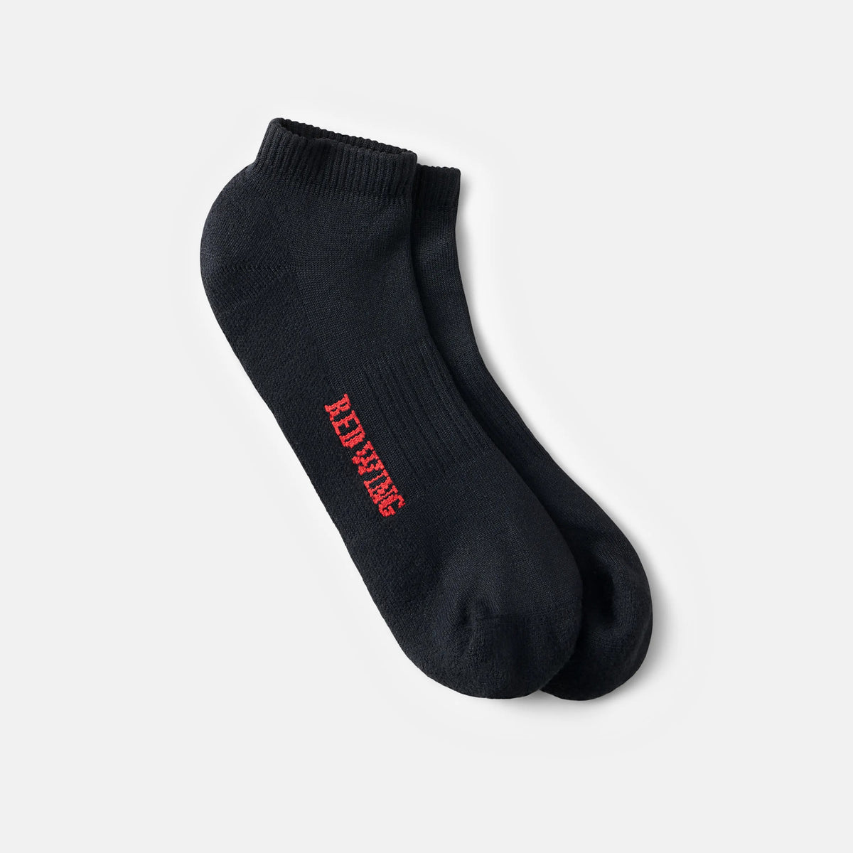 Red Wing Shoes Apparel / Unisex Breeze Nylon Low Cut Crew Sock in Black 97304