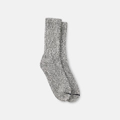 Red Wing Shoes Apparel / Unisex Cotton Blend Ragg Crew Socks in Black/White Cotton Blend 97644 | Red Wing Heritage
