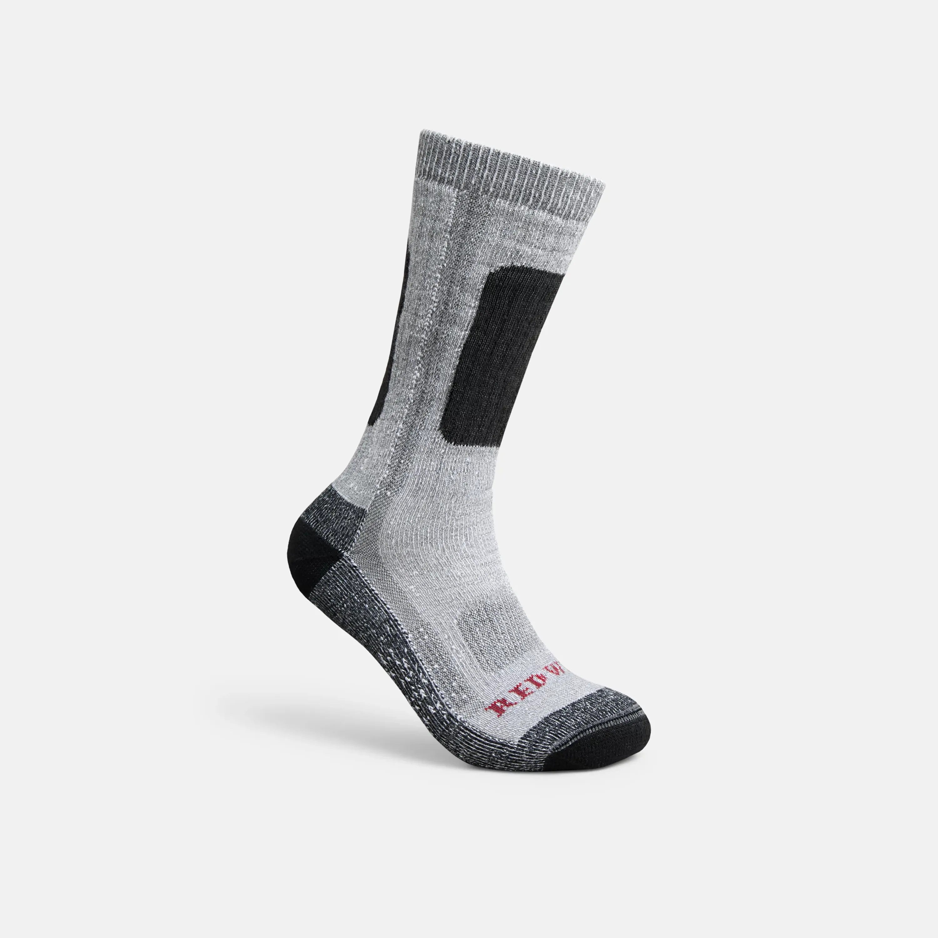 Red Wing Shoes Apparel / Unisex Performance Mid-Calf Sock in Black 97271