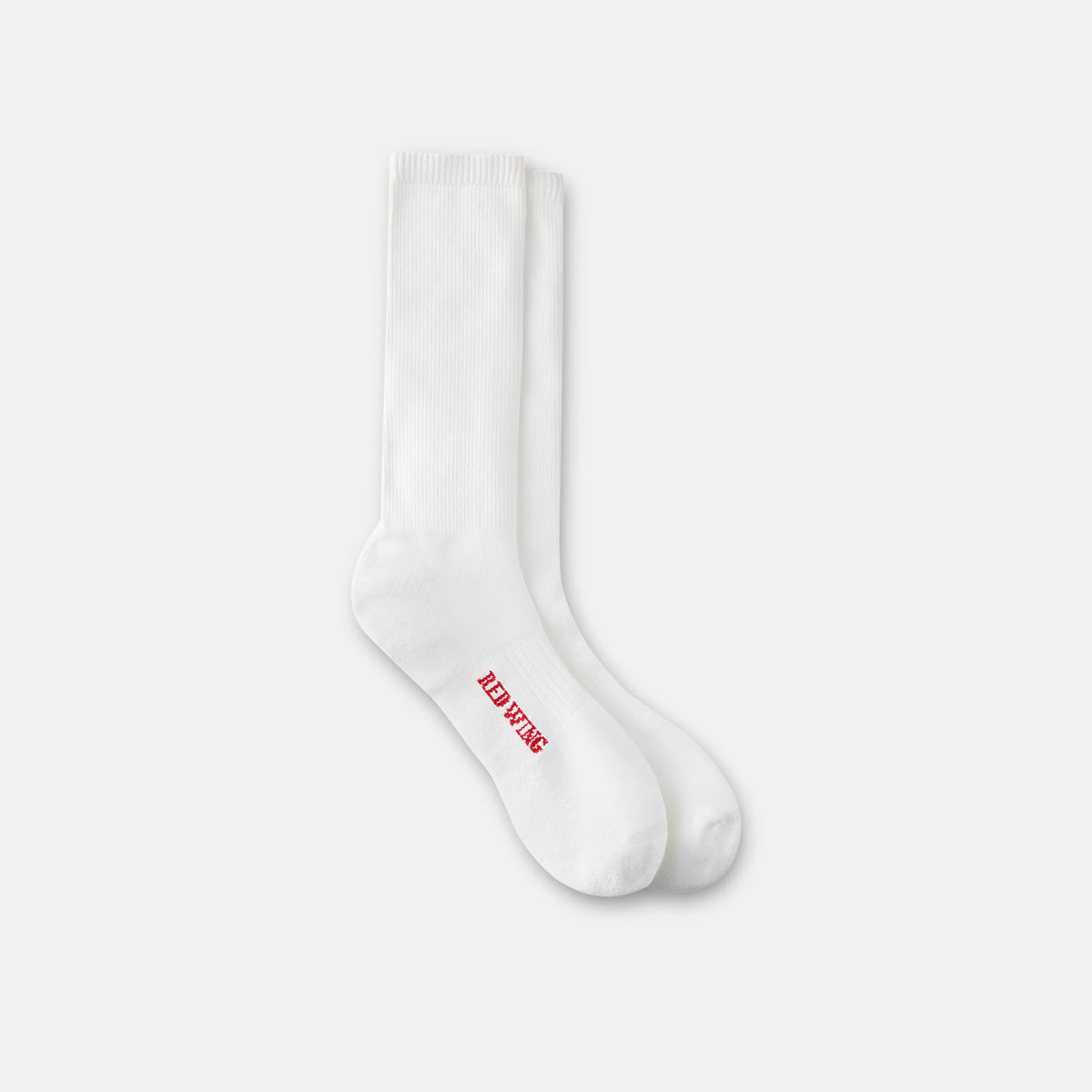 Red Wing Shoes Apparel / Unisex Breeze Nylon Crew Sock in White 97303