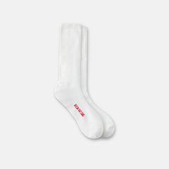 Red Wing Shoes Apparel / Unisex Breeze Nylon Crew Sock in White 97303