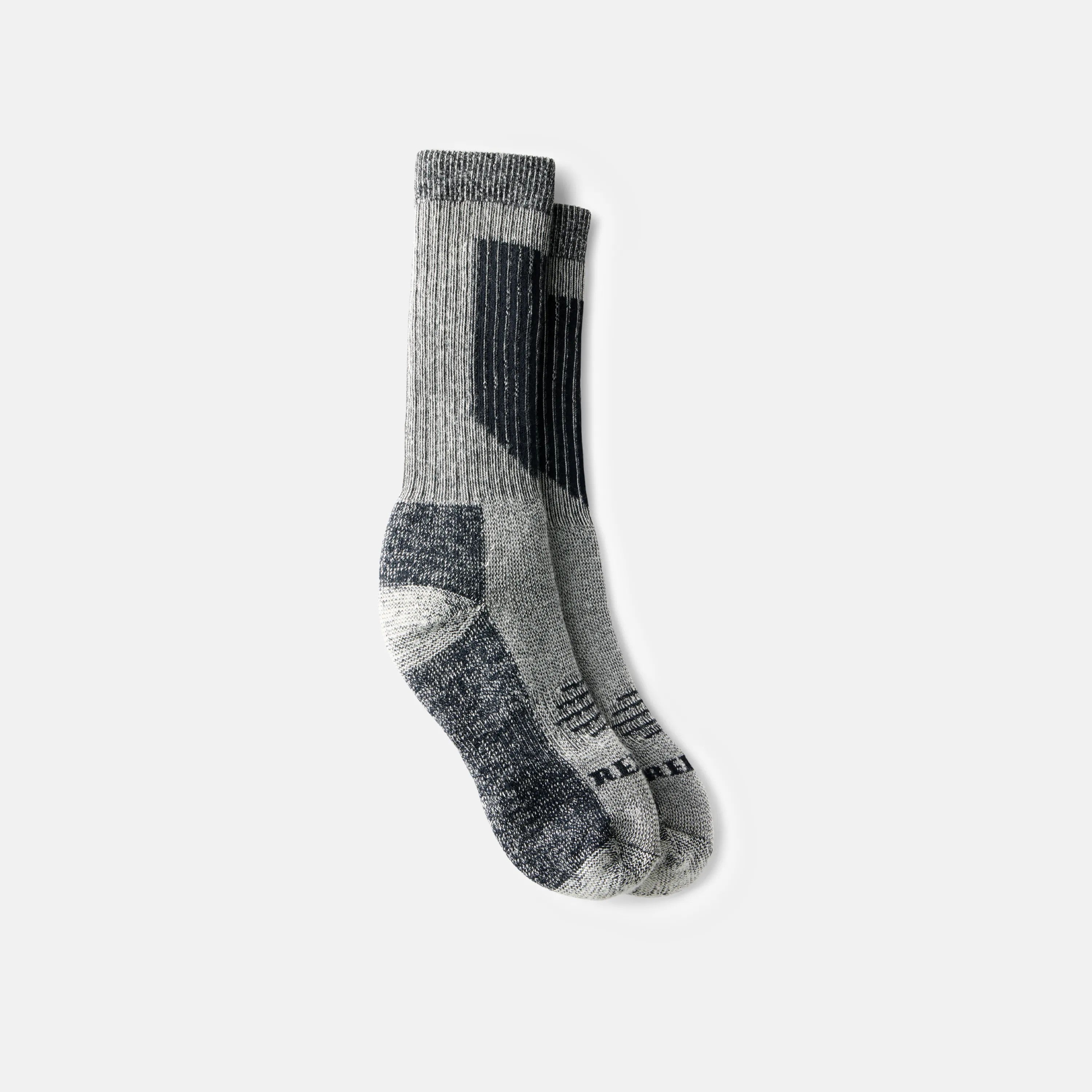 Red Wing Shoes Apparel / Unisex Merino Wool Blend Mid-Calf sock in Black 97366