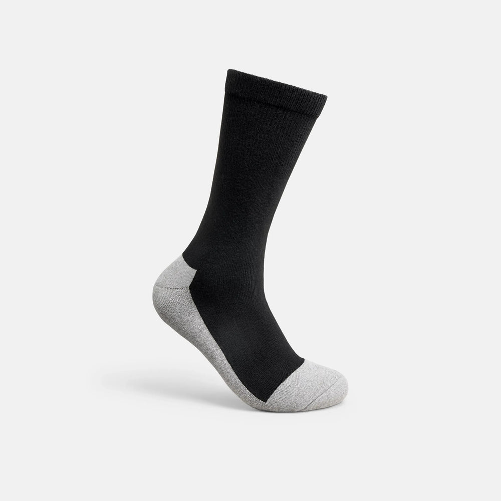 Red Wing Shoes Apparel / Unisex Coolmax® Blend Diabetic Crew Sock in Black