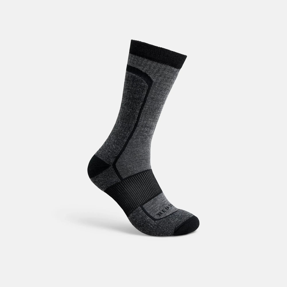 Red Wing Shoes Apparel / Unisex Merino Wool Blend Crew Sock in Black 97360