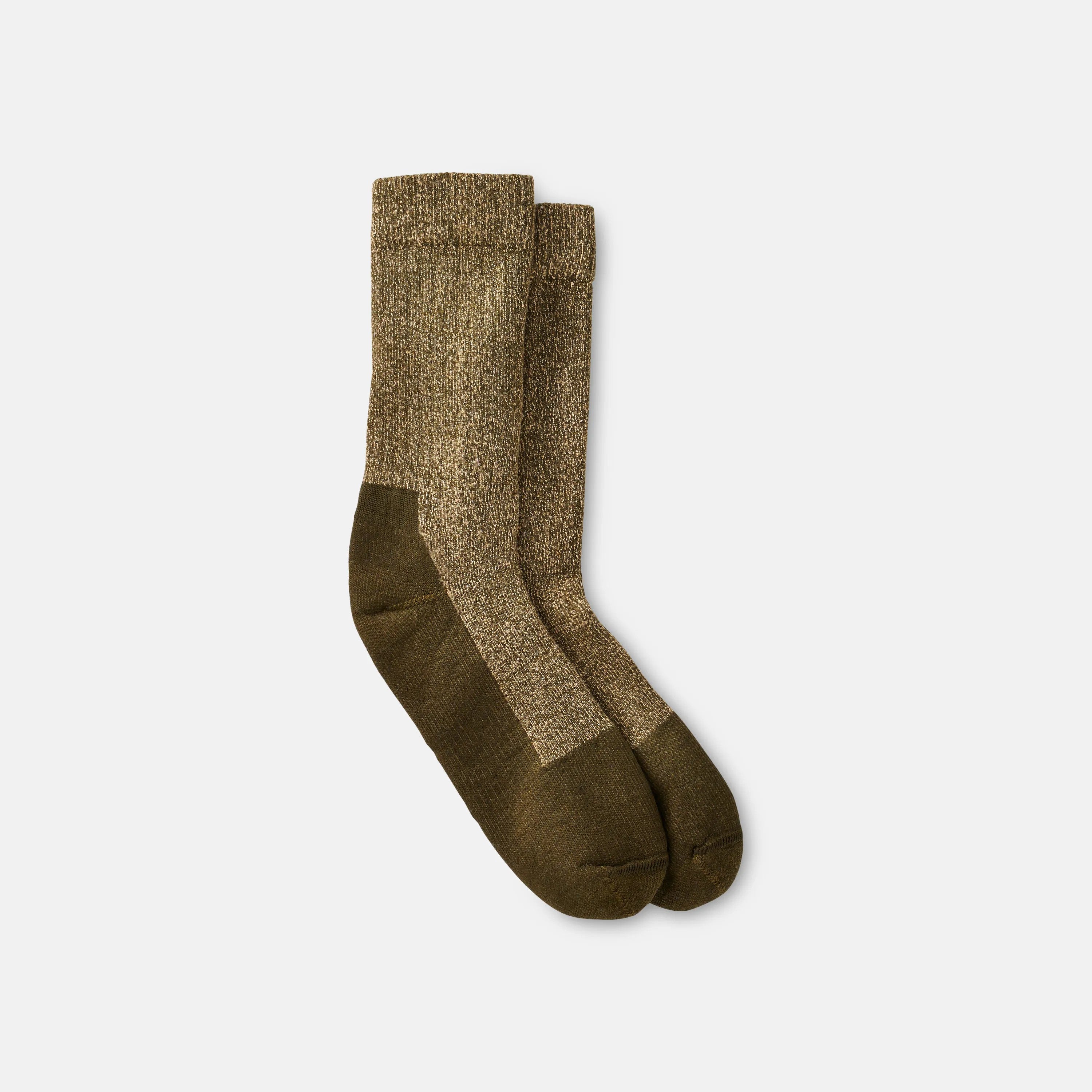Red Wing Shoes Apparel / Unisex Deep Toe-Capped Crew Sock in Olive 97655 | Red Wing Heritage