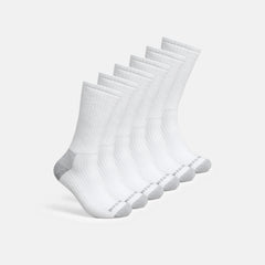 Red Wing Shoes Apparel / Unisex Cotton Blend Crew Sock in White 97268