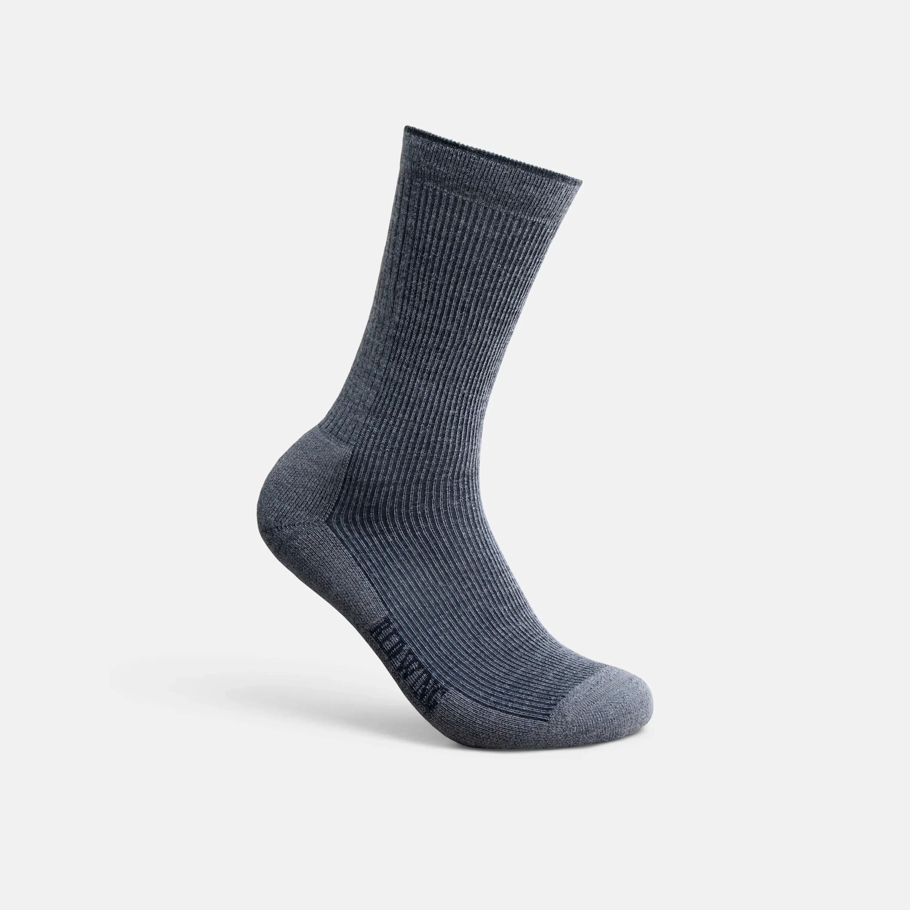 Red Wing Shoes Apparel / Unisex Merino Wool Blend Crew Sock in Charcoal