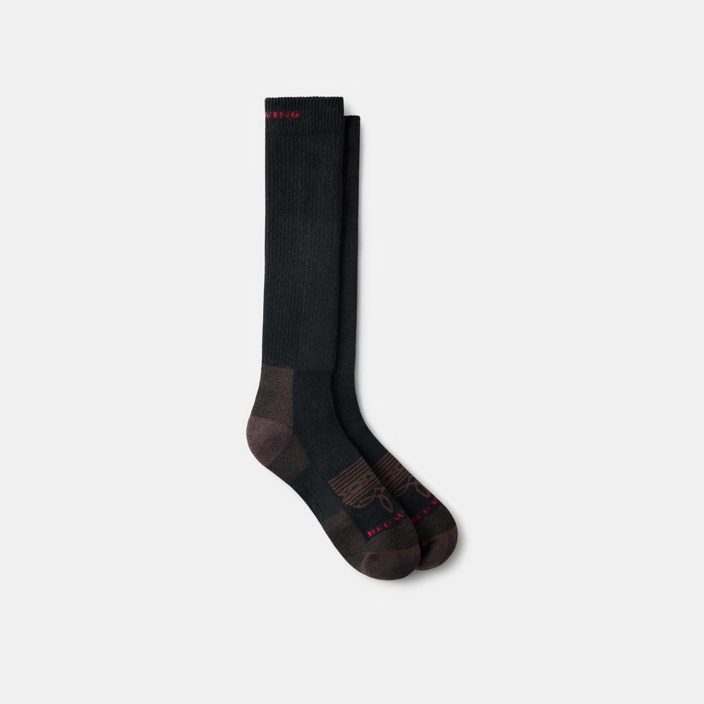 Red Wing Shoes Apparel / Unisex Western Work Sock in Black 97386