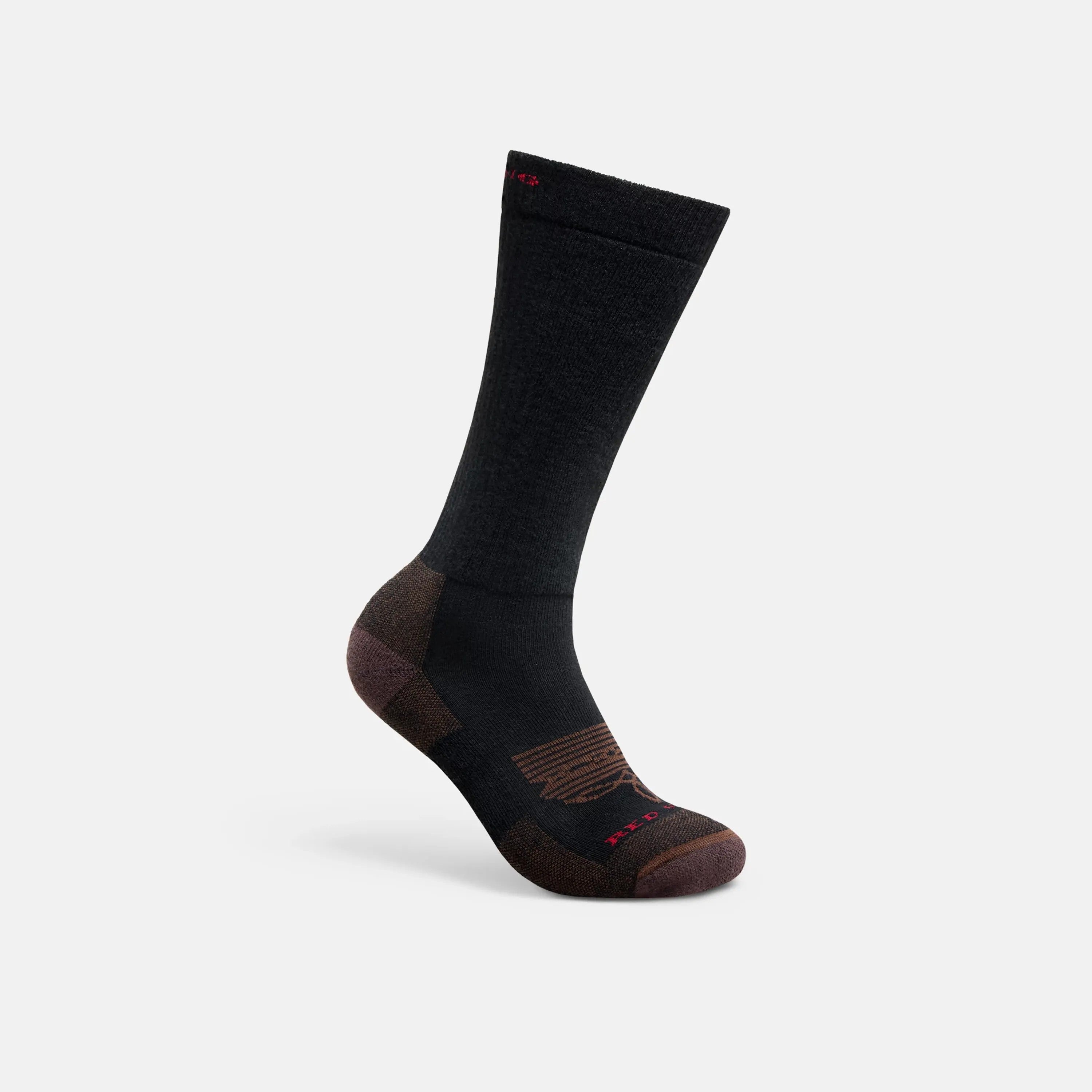 Red Wing Shoes Apparel / Unisex Western Work Sock in Black 97386