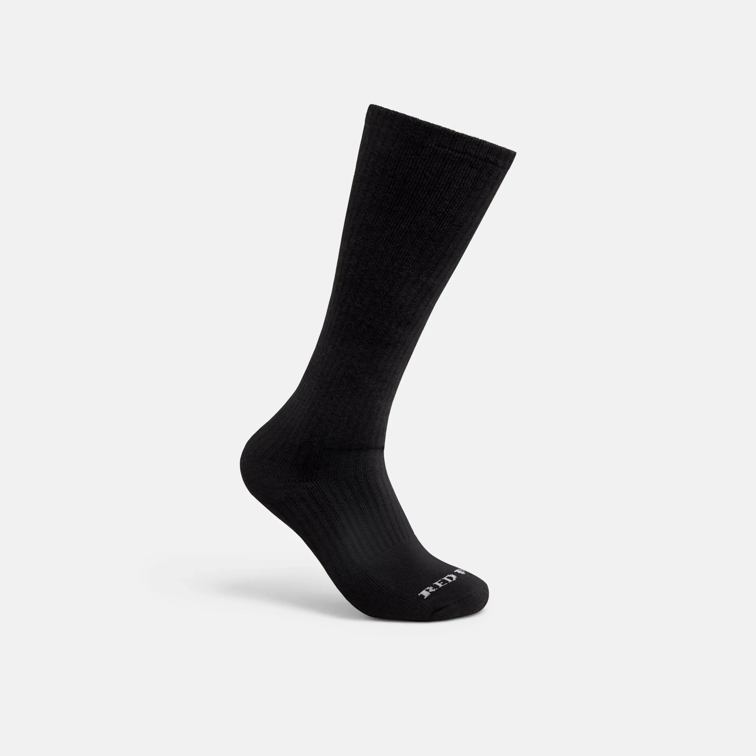 Red Wing Shoes Apparel / Unisex Cotton Blend Over-the-Calf Sock in Black 97273