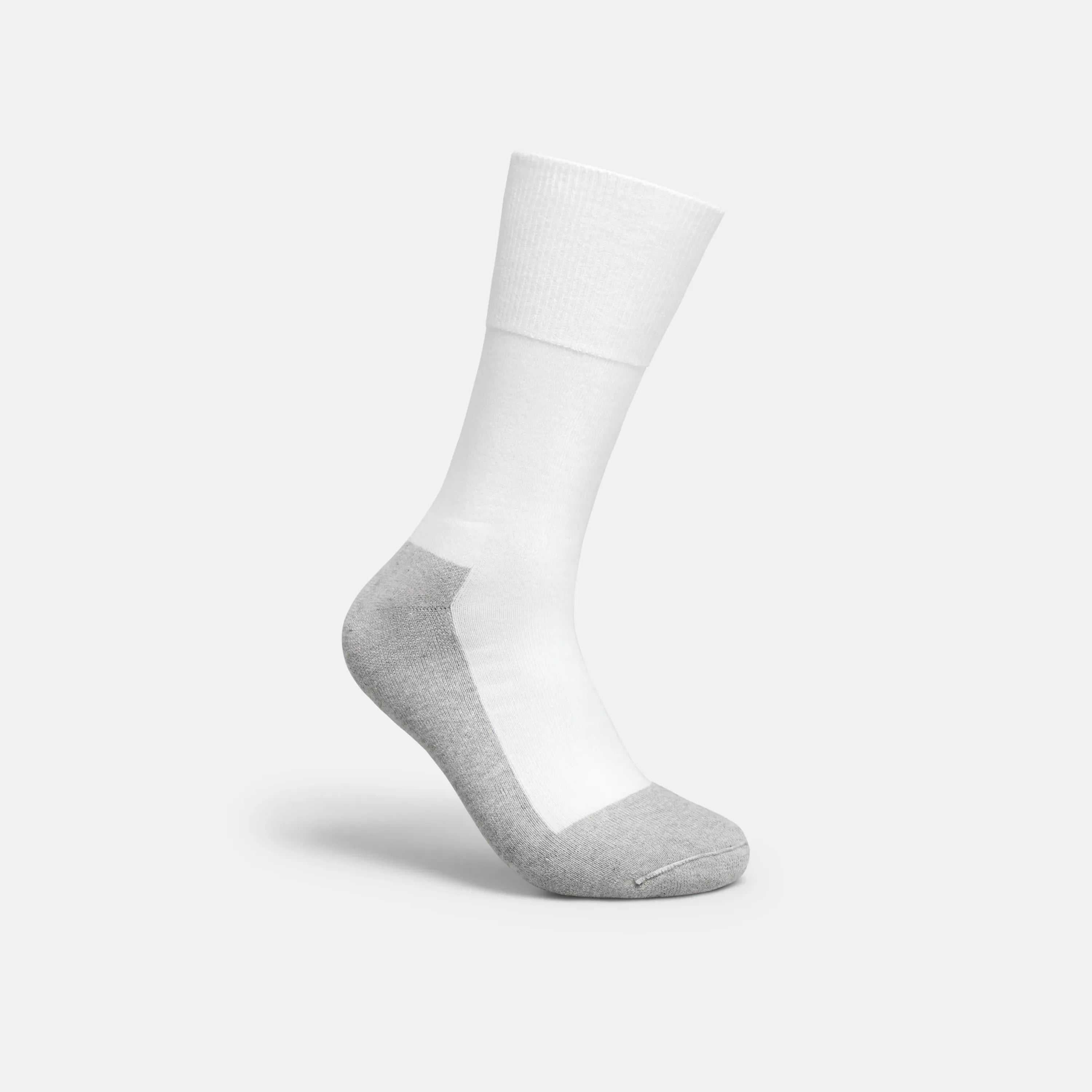 Red Wing Shoes Apparel / Unisex Coolmax® Blend Diabetic Crew Sock in White 97230