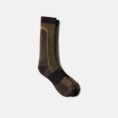Red Wing Shoes Apparel / Unisex Merino Wool Blend Crew Sock in Brown 97361