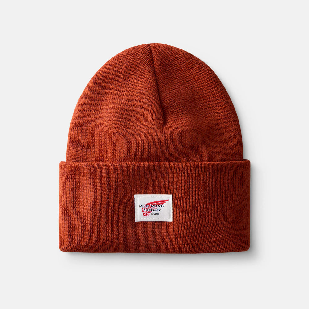 Red Wing Shoes Apparel / Unisex Knit Watch Hat in Rust 97487
