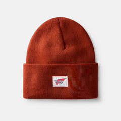 Red Wing Shoes Apparel / Unisex Knit Watch Hat in Rust 97487