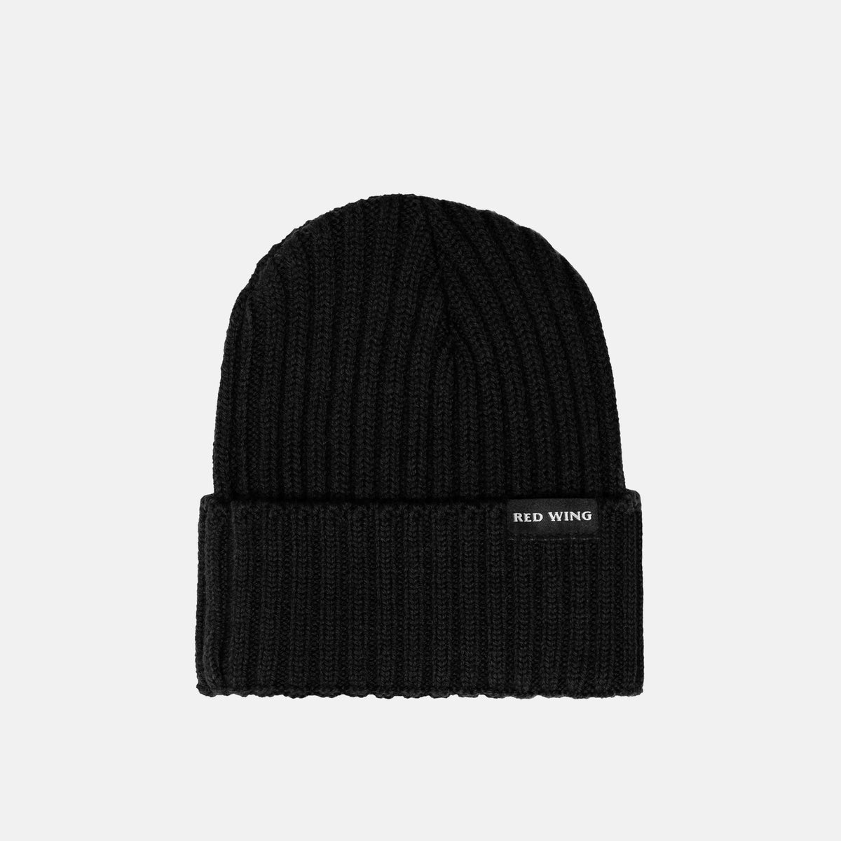 Red Wing Shoes Apparel / Unisex Shaniko Wool Rib Hat in Black 97483 | Red Wing Heritage