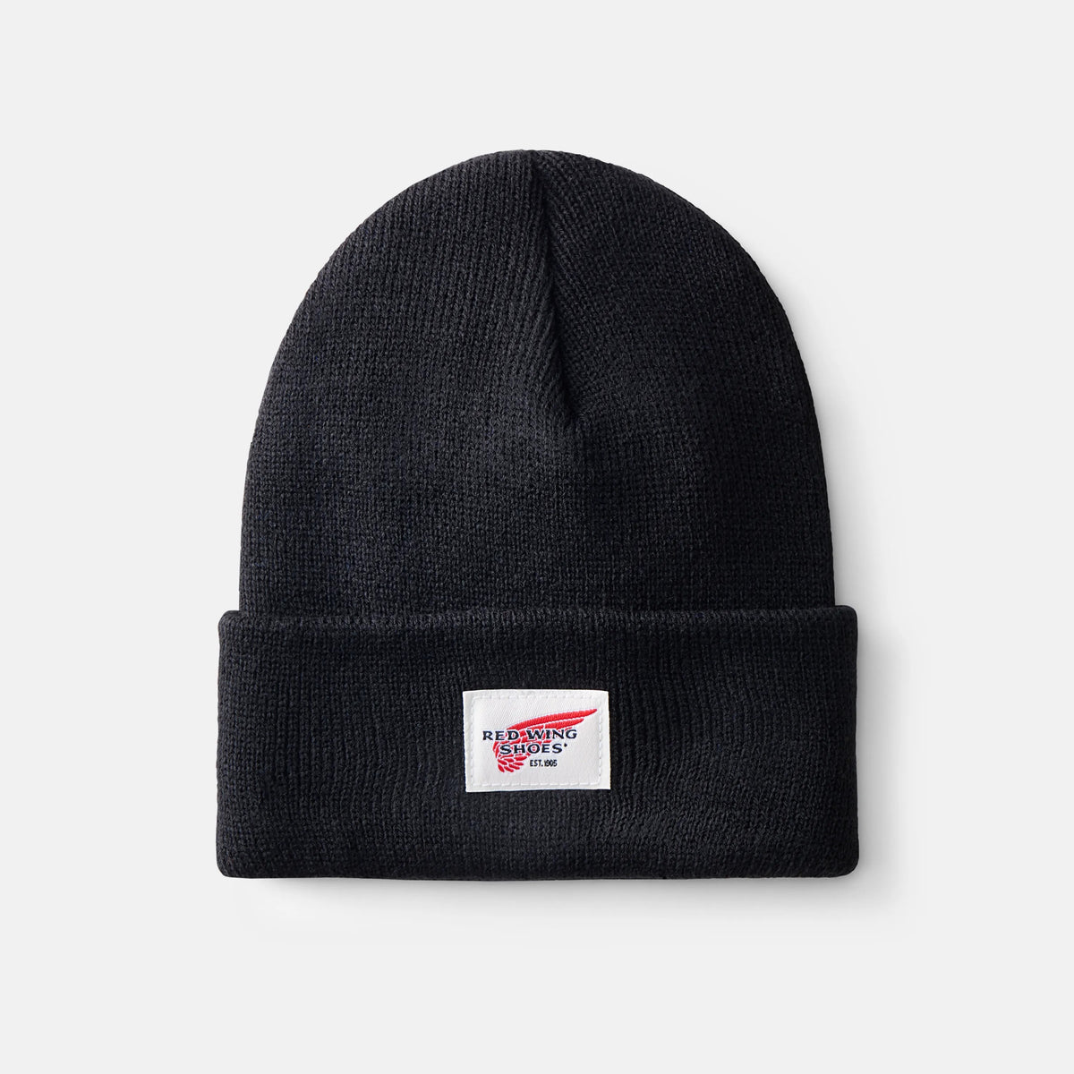 Red Wing Shoes Apparel / Unisex Kids Cuffed Beanie Hat in Black 98050