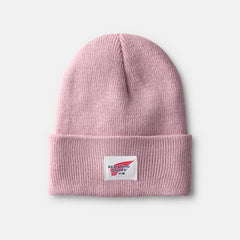Red Wing Shoes Apparel / Unisex Kids Cuffed Beanie Hat in Pale Rose 98051
