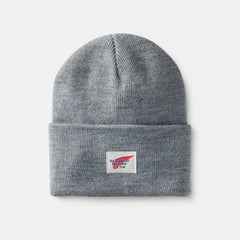 Red Wing Shoes Apparel / Unisex Knit Watch Hat in Light Gray Heather 97435