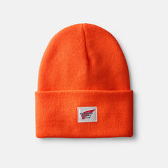 Red Wing Shoes Apparel / Unisex Knit Watch Hat in Orange 97477