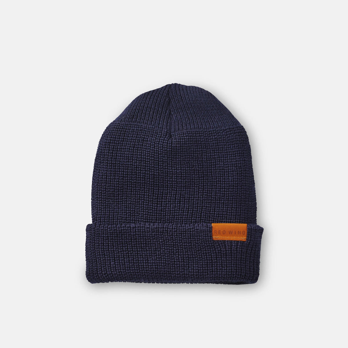 Red Wing Shoes Apparel / Unisex Merino Wool Knit Hat in Navy 97490 | Red Wing Heritage
