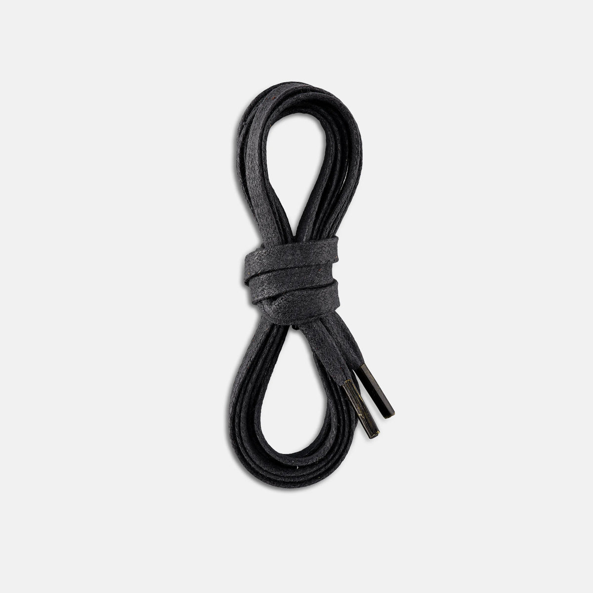 Red Wing Shoes Apparel / 60-Inch Black Flat Waxed Boot Laces 93007