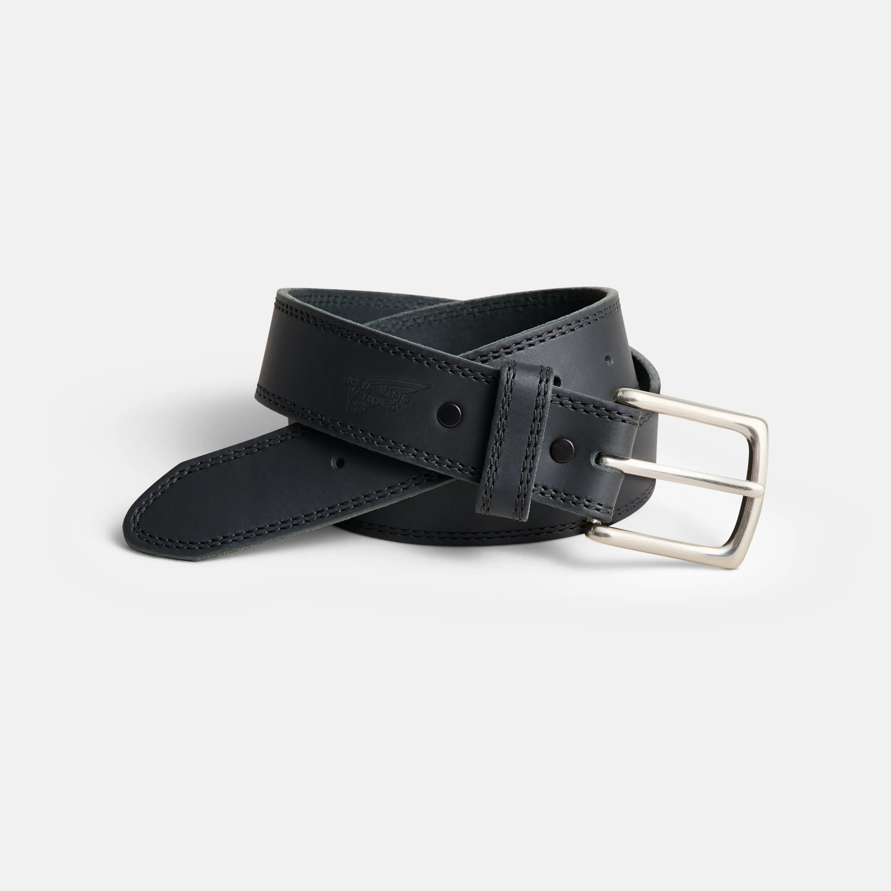Red Wing Shoes Apparel / Belt in Black Frontenac Leather 96523