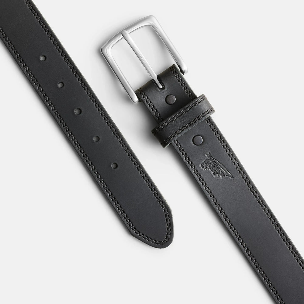 Red Wing Shoes Apparel / Belt in Black Frontenac Leather 96523