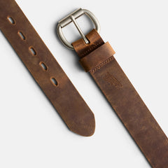 Red Wing Shoes Apparel / Red Wing Leather Belt with Roller Bar in Brown 96546