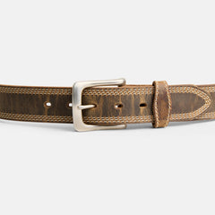 Red Wing Shoes Apparel / Red Wing Triple Stitch Leather Belt in Brown 96548