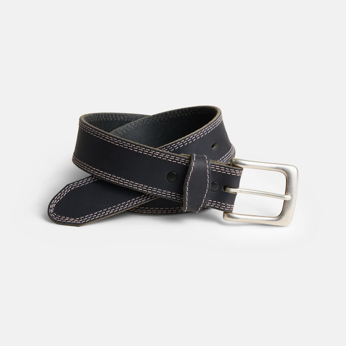 Red Wing Shoes Apparel / Red Wing Triple Stitch Leather Belt in Black 96549